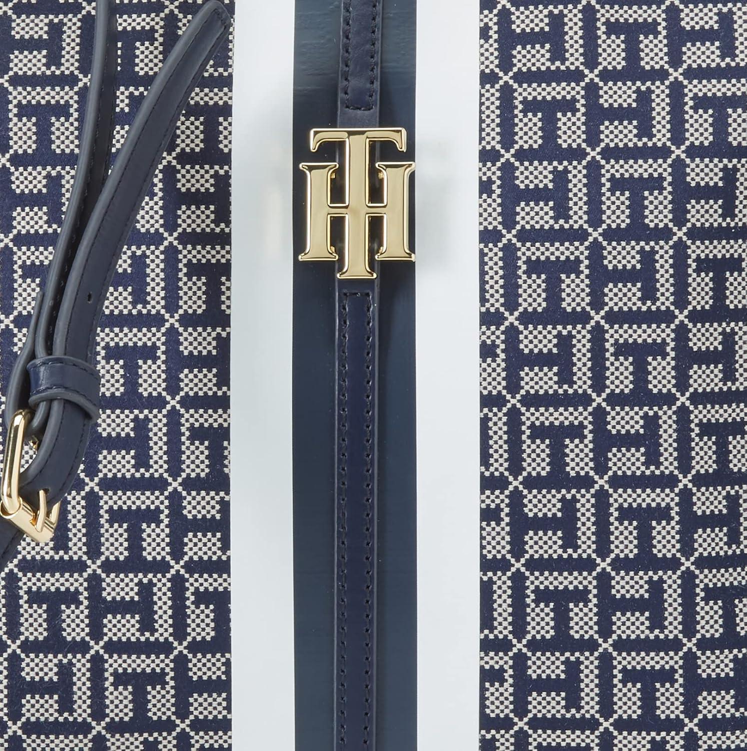 imageTommy Hilfiger Womens Jaden Plus CrossbodyLight StoneNavy