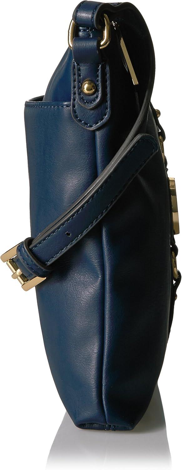imageTommy Hilfiger Womens Jaden Plus CrossbodyNavy Polyvinyl Chloride