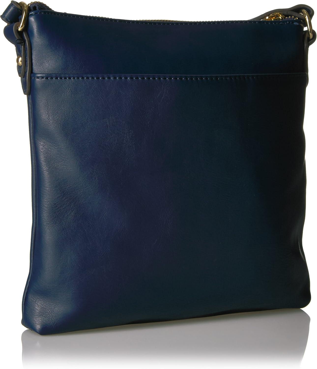 imageTommy Hilfiger Womens Jaden Plus CrossbodyNavy Polyvinyl Chloride