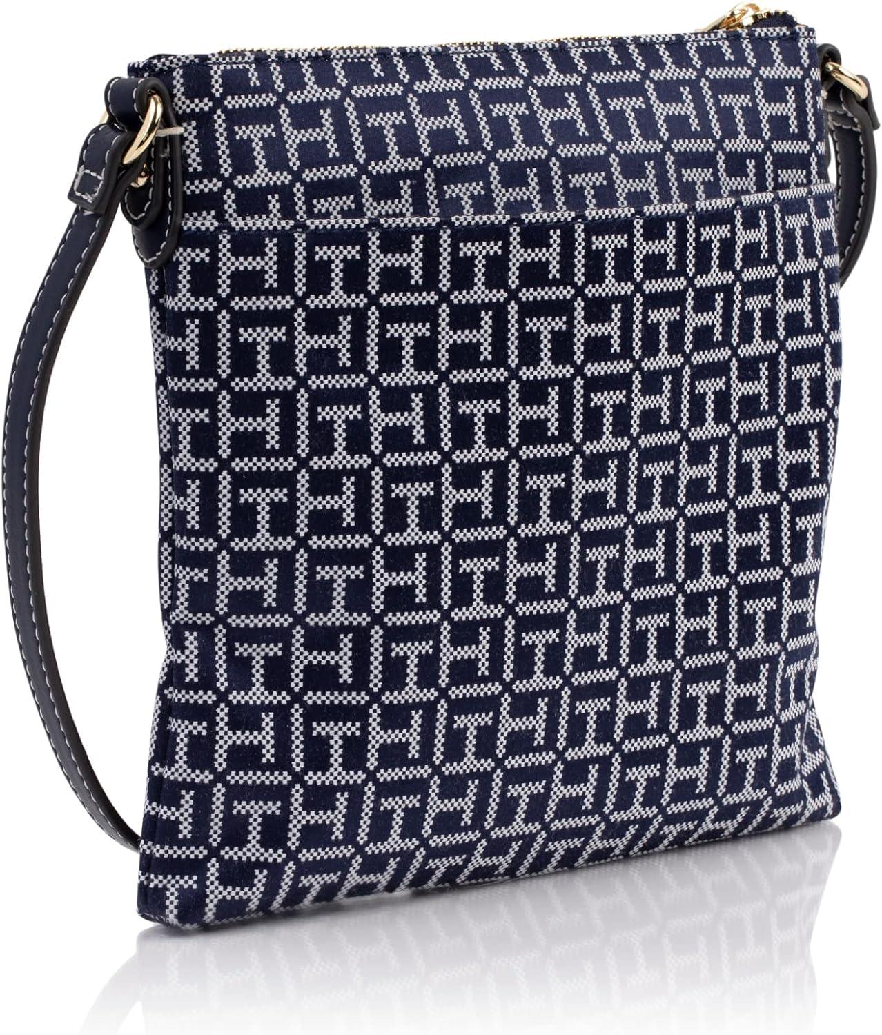 imageTommy Hilfiger Womens Jaden Plus CrossbodyNavyWhite