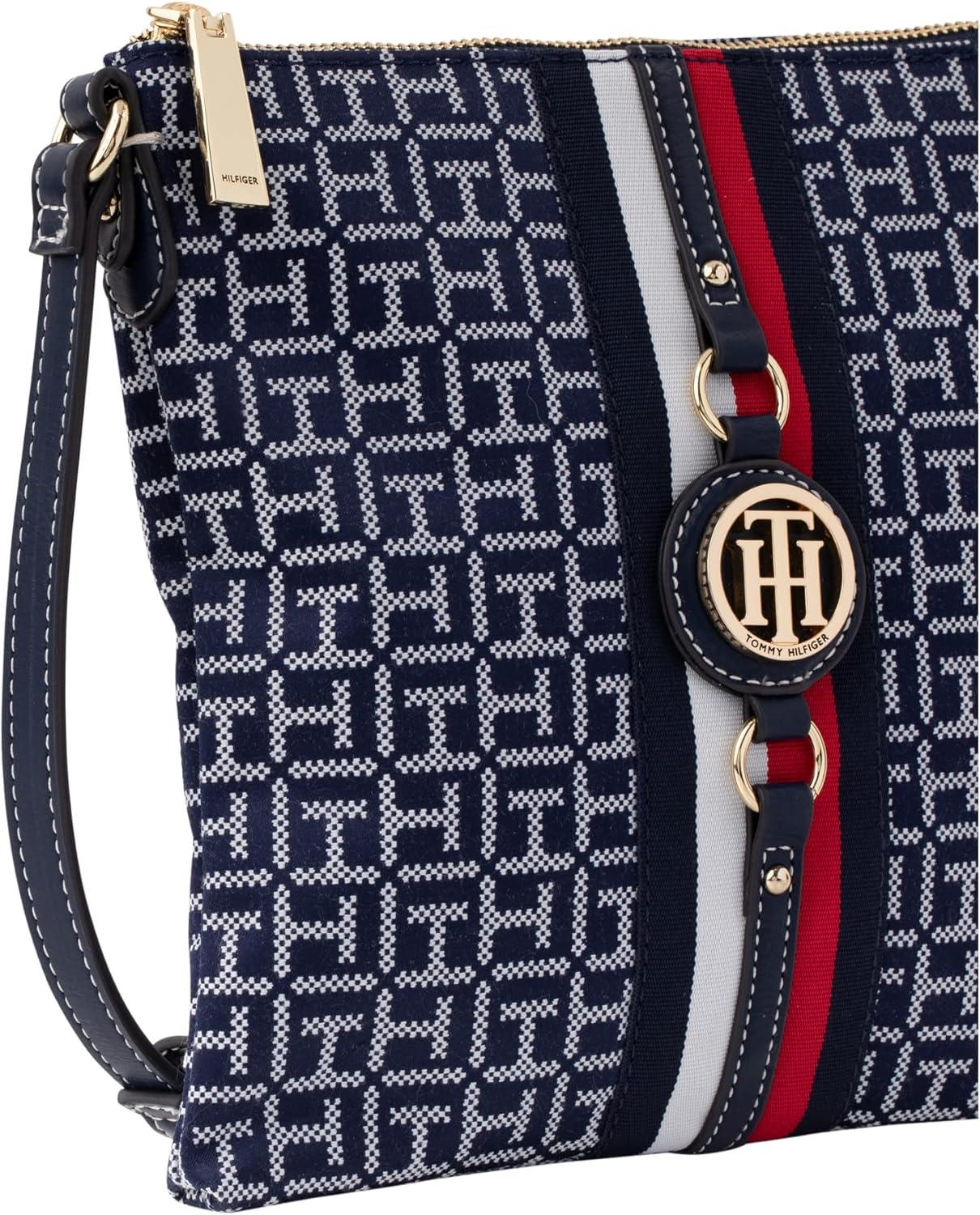 imageTommy Hilfiger Womens Jaden Plus CrossbodyNavyWhite