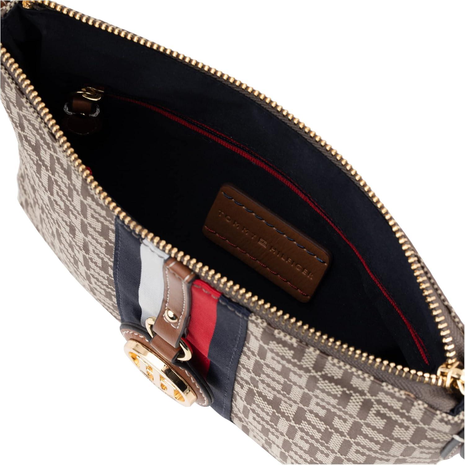 imageTommy Hilfiger Womens Jaden Plus CrossbodyTanDk Chocolate
