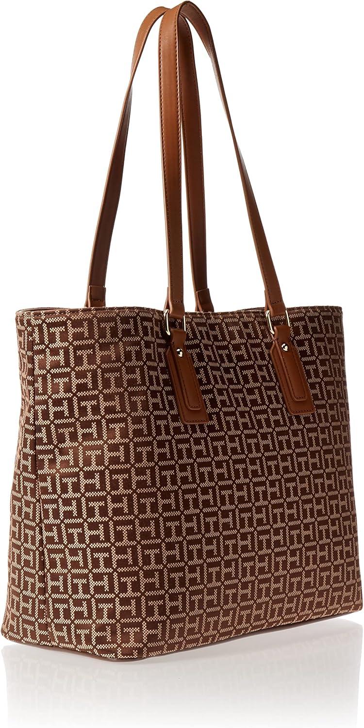 imageTommy Hilfiger Womens Jaden Plus ToteChestnutTannin