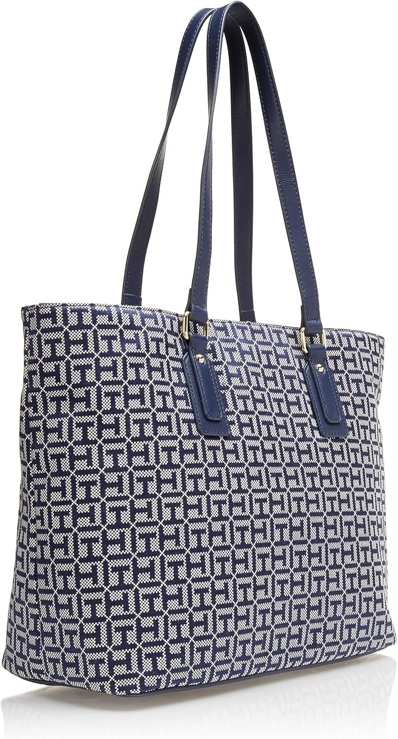 imageTommy Hilfiger Womens Jaden Plus ToteLight StoneNavy