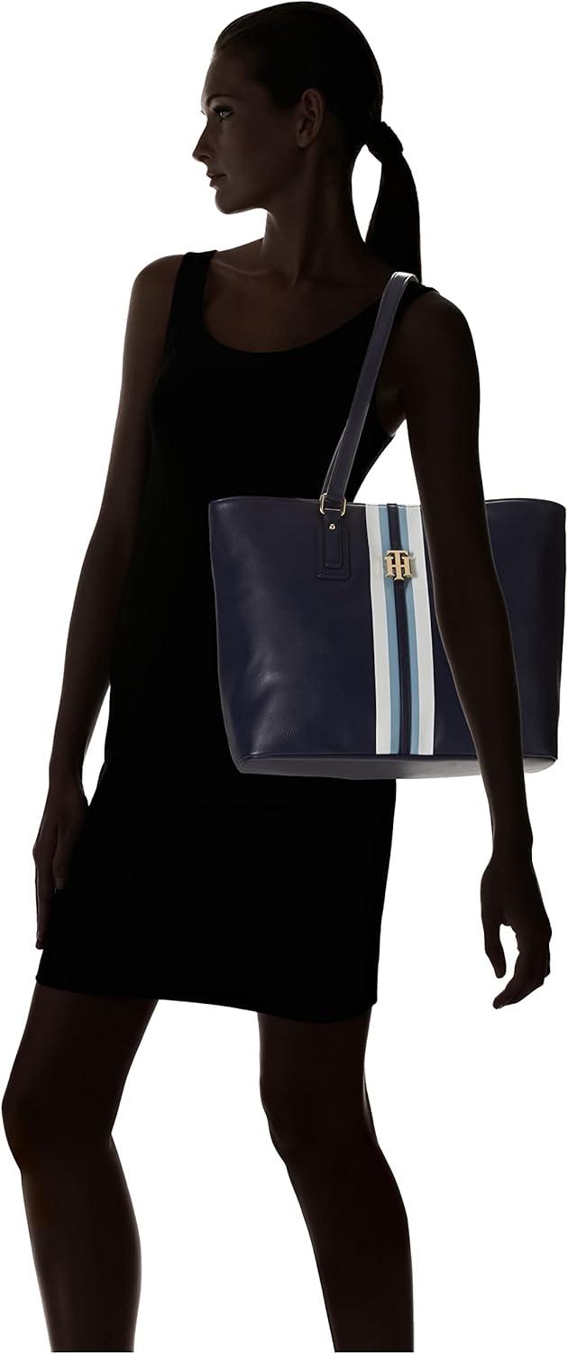 imageTommy Hilfiger Womens Jaden Plus ToteTommy Navy