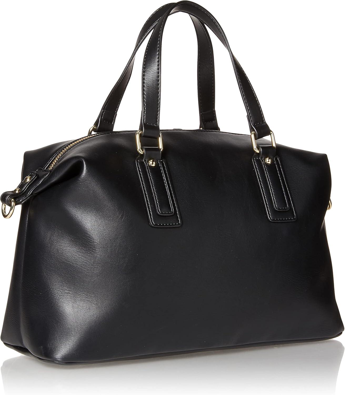 imageTommy Hilfiger Womens Jaden Satchel Crossbody BagBlack