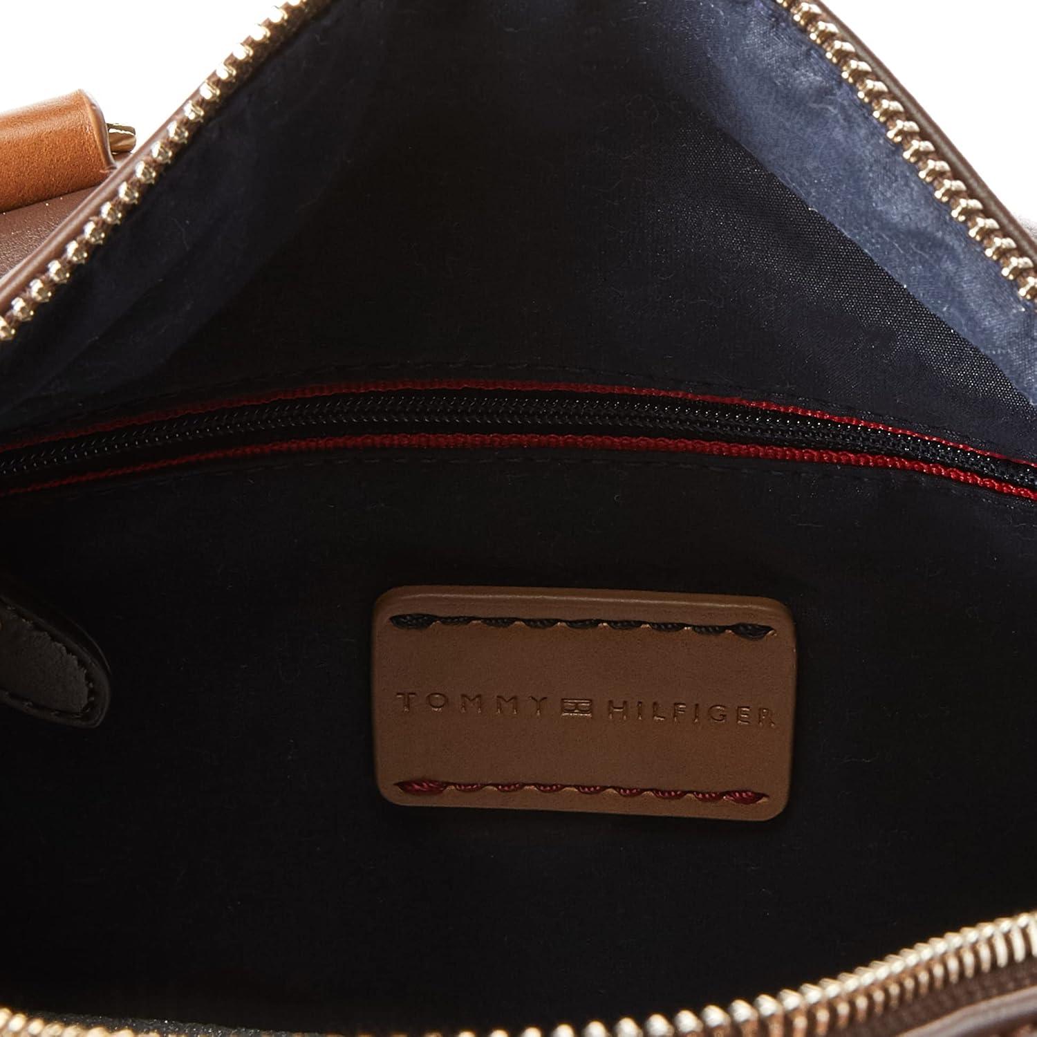 imageTommy Hilfiger Womens Jaden Satchel Crossbody BagChestnut