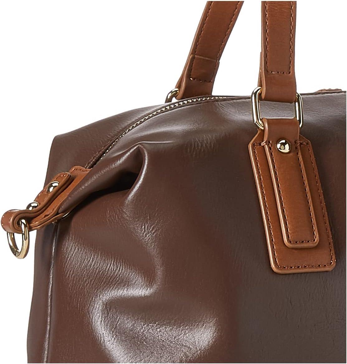 imageTommy Hilfiger Womens Jaden Satchel Crossbody BagChestnut