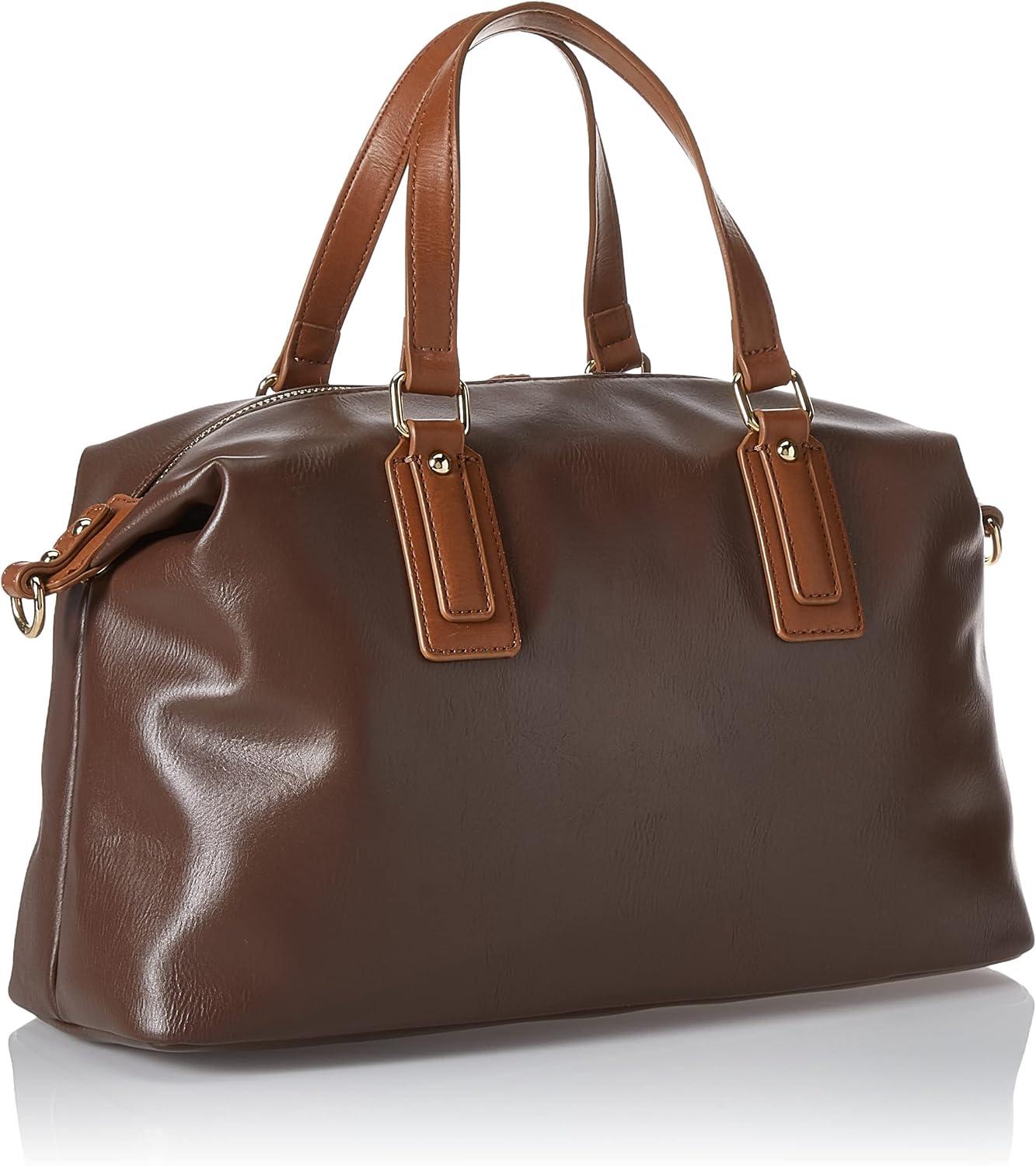 imageTommy Hilfiger Womens Jaden Satchel Crossbody BagChestnut