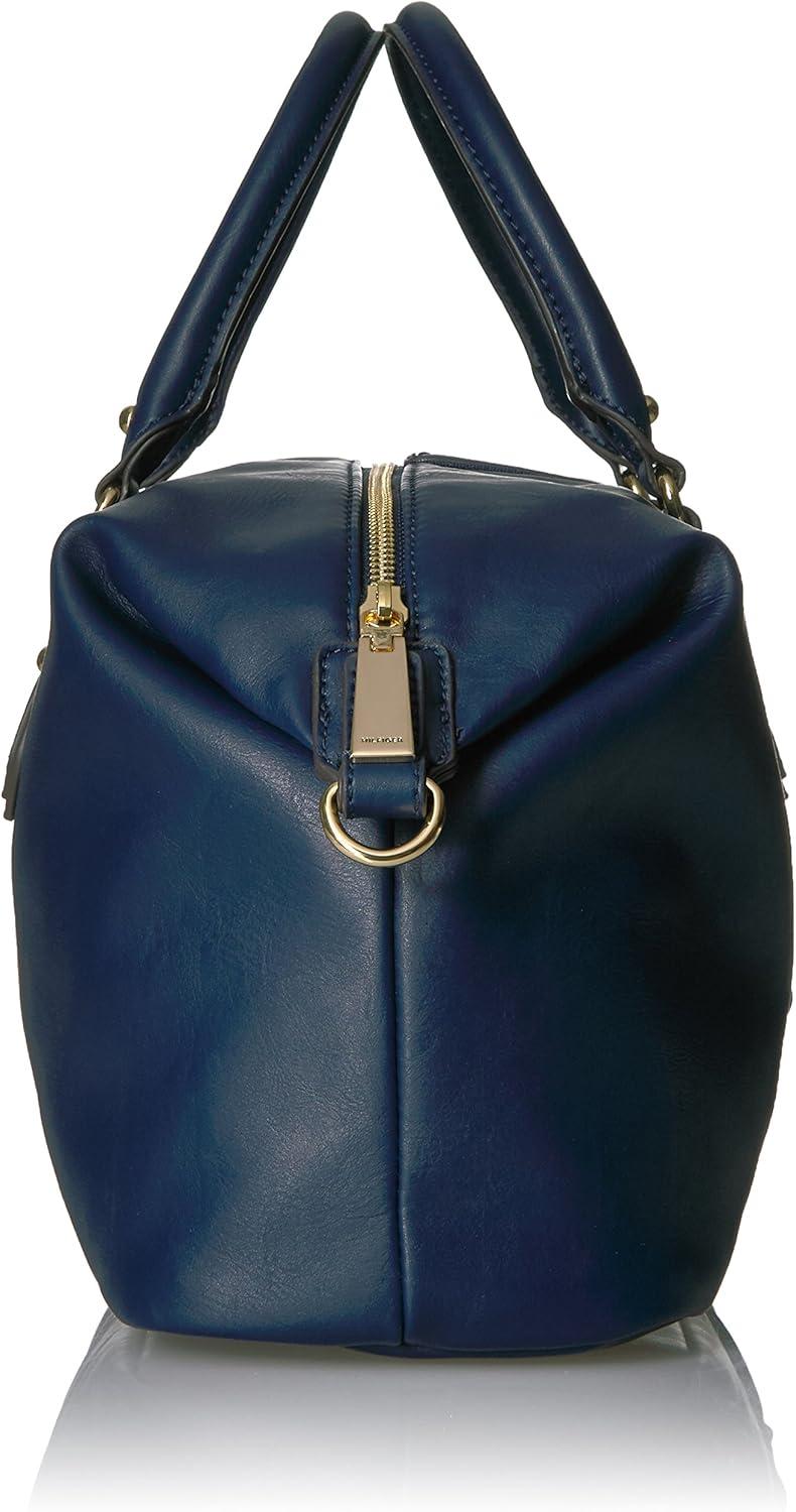 imageTommy Hilfiger Womens Jaden Satchel Crossbody BagNavy Polyvinyl Chloride