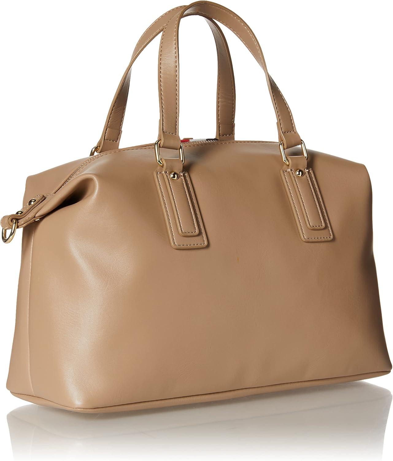 imageTommy Hilfiger Womens Jaden Satchel Crossbody BagSherwood Tan