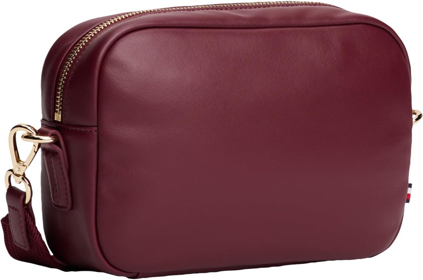 imageTommy Hilfiger Womens Popette Soft Camera BagDeep Rouge