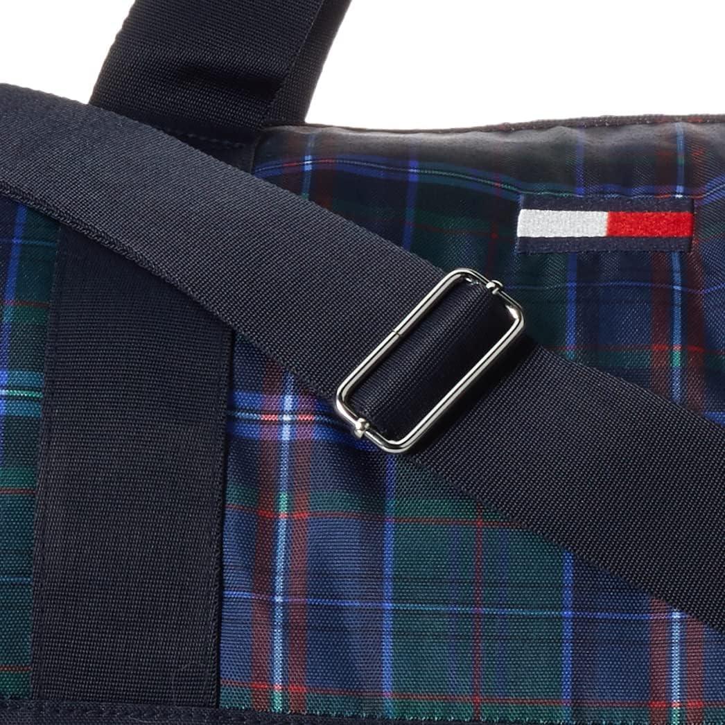 imageTommy Hilfiger mens Ardin Duffle Bag Th Deep Black One Size USGreenMulti