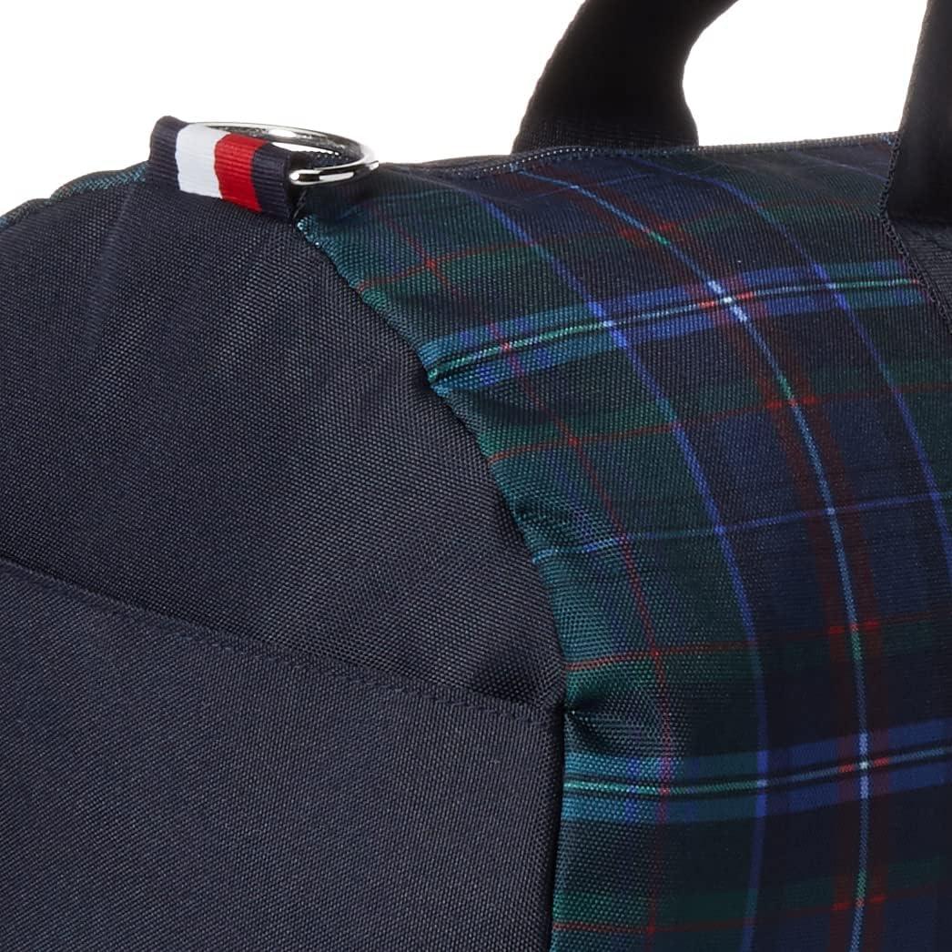 imageTommy Hilfiger mens Ardin Duffle Bag Th Deep Black One Size USGreenMulti