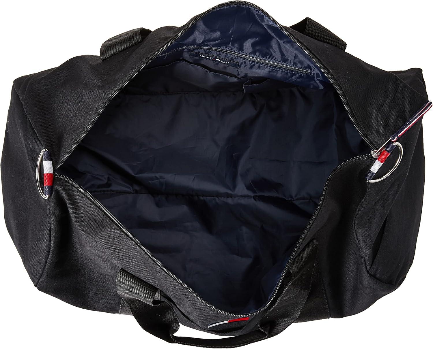 imageTommy Hilfiger mens Ardin Duffle Bag Th Deep Black One Size USTh Deep Black
