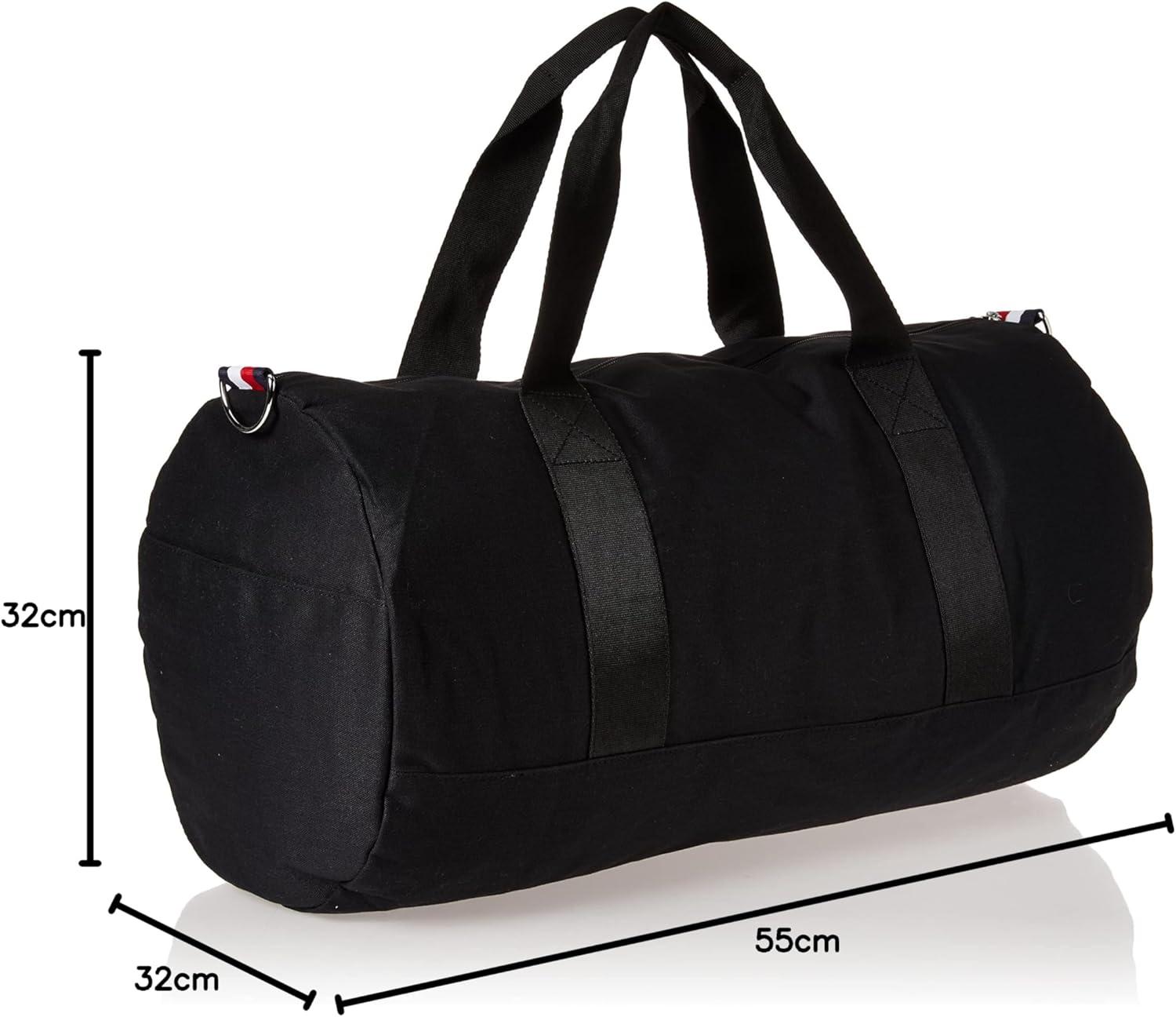 imageTommy Hilfiger mens Ardin Duffle Bag Th Deep Black One Size USTh Deep Black