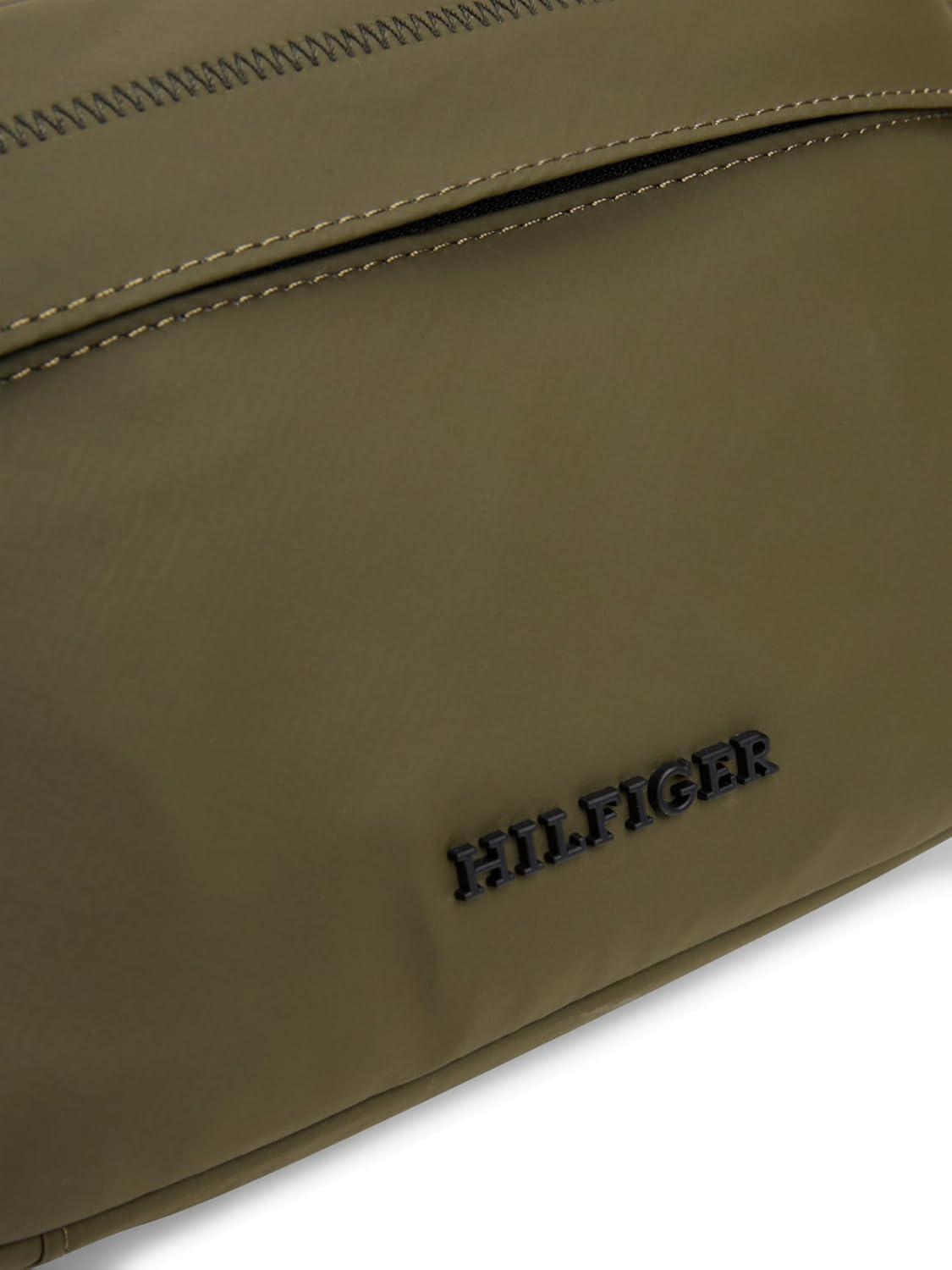 imageTommy Hilfiger mens Colour Small Messenger Bag With Adjustable StrapArmy Green