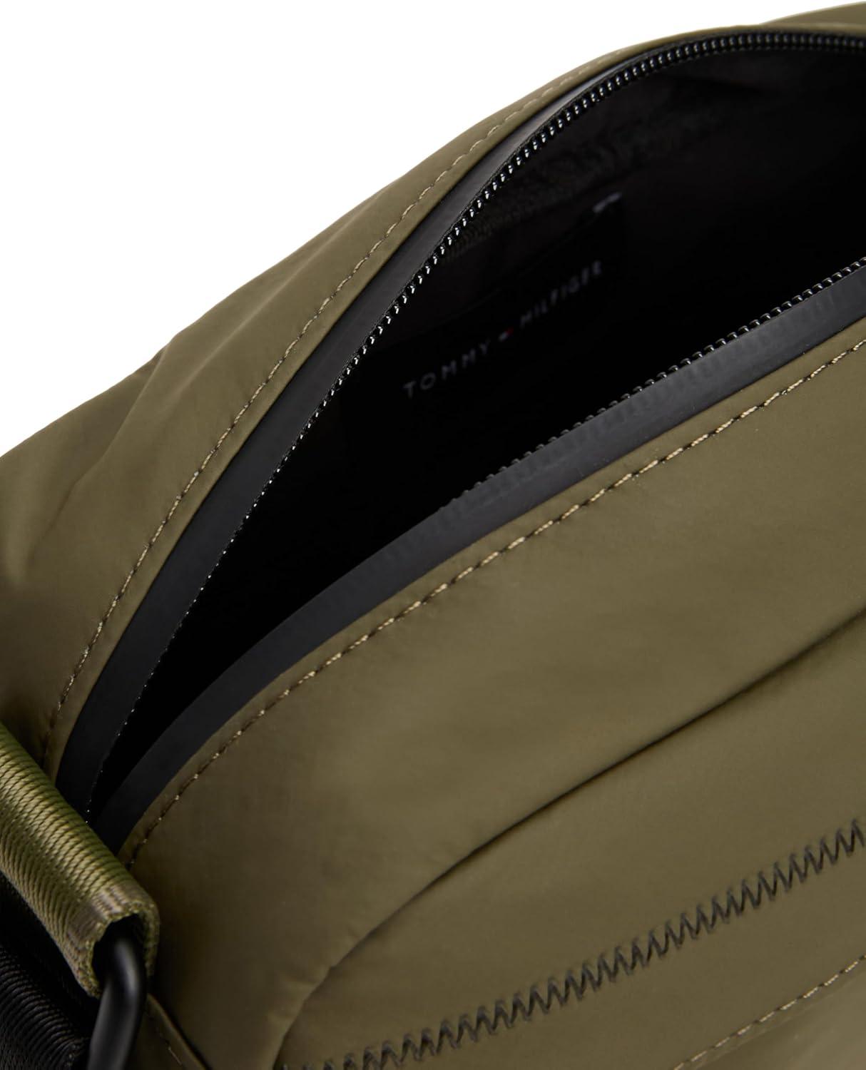 imageTommy Hilfiger mens Colour Small Messenger Bag With Adjustable StrapArmy Green