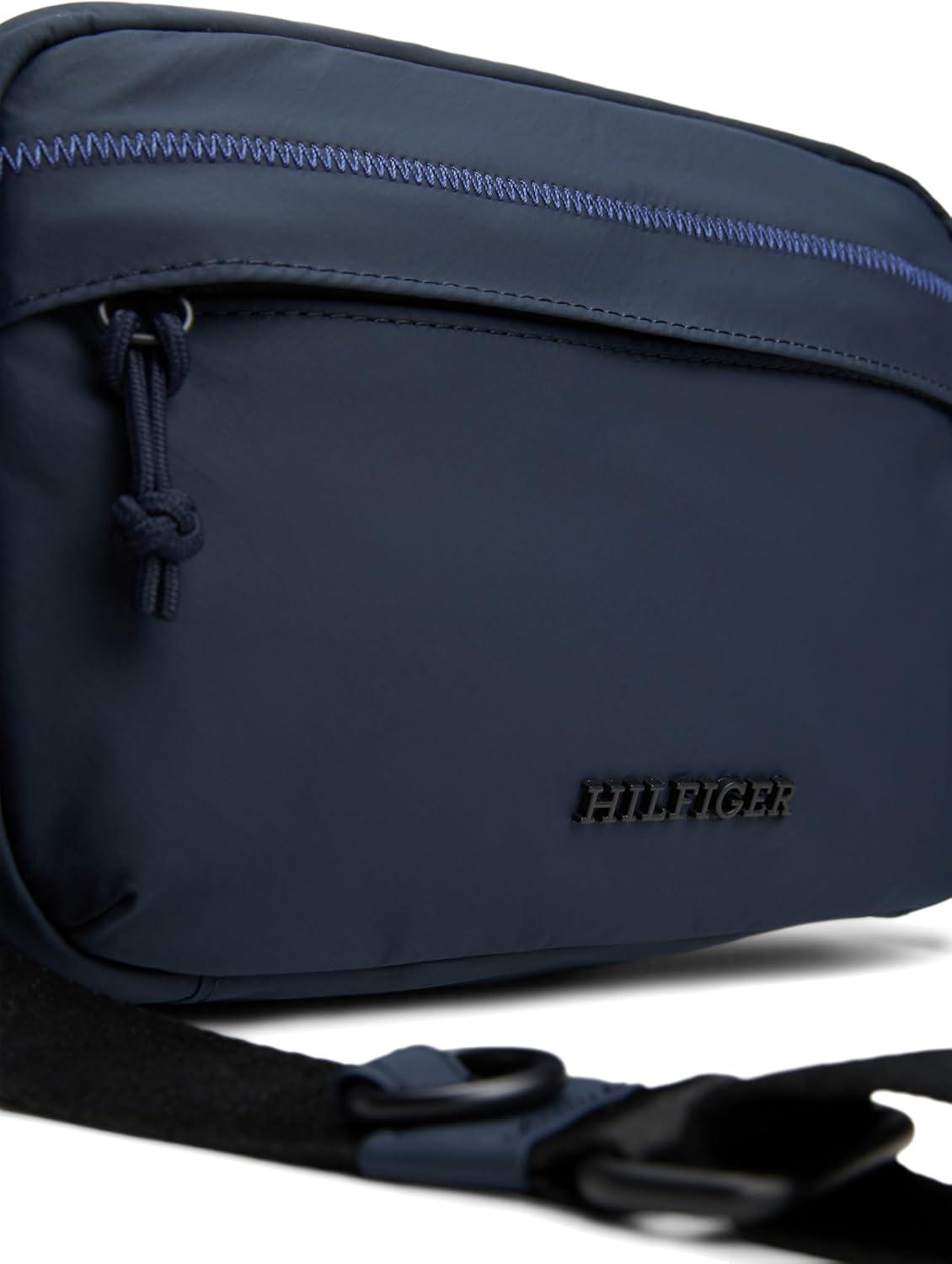 imageTommy Hilfiger mens Colour Small Messenger Bag With Adjustable StrapSpace Blue