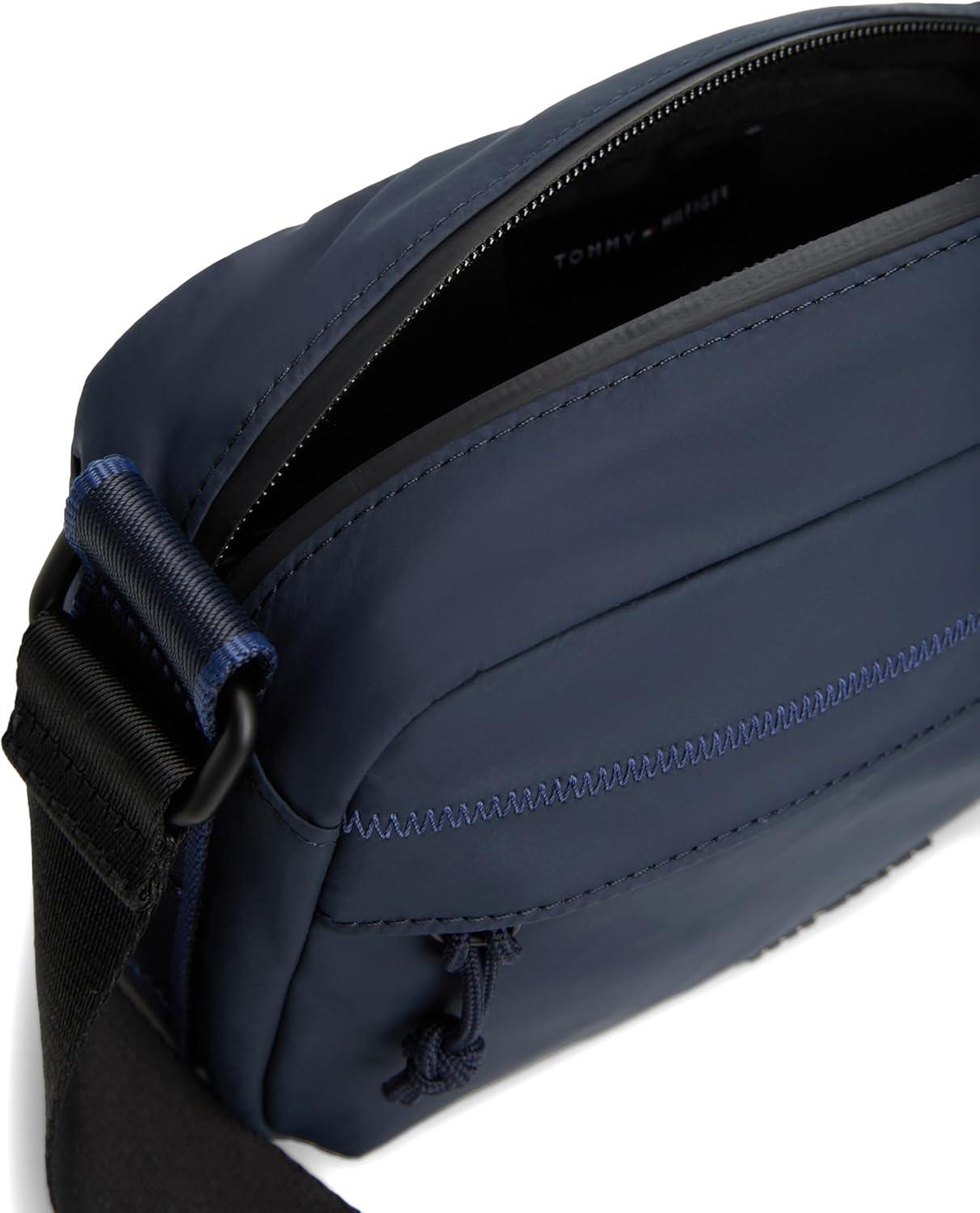 imageTommy Hilfiger mens Colour Small Messenger Bag With Adjustable StrapSpace Blue