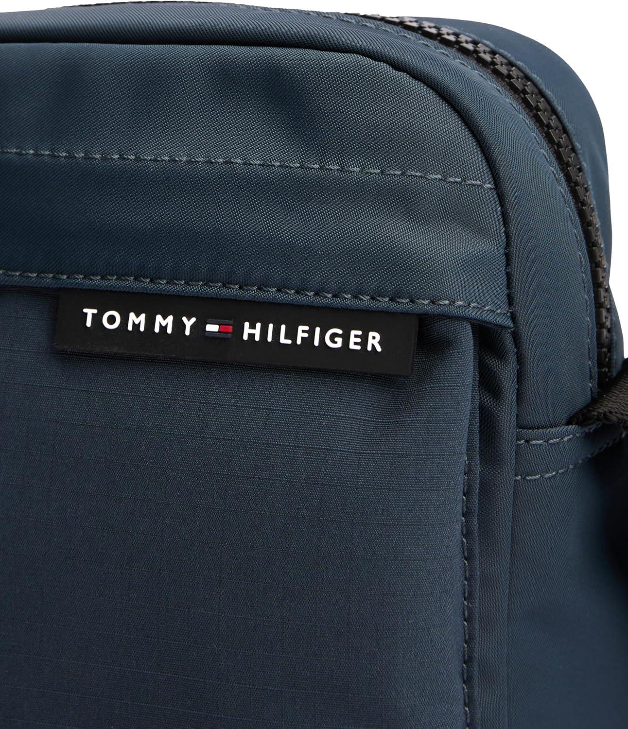 imageTommy Hilfiger mens Element Crossbody BagMilitary Denim Repreve