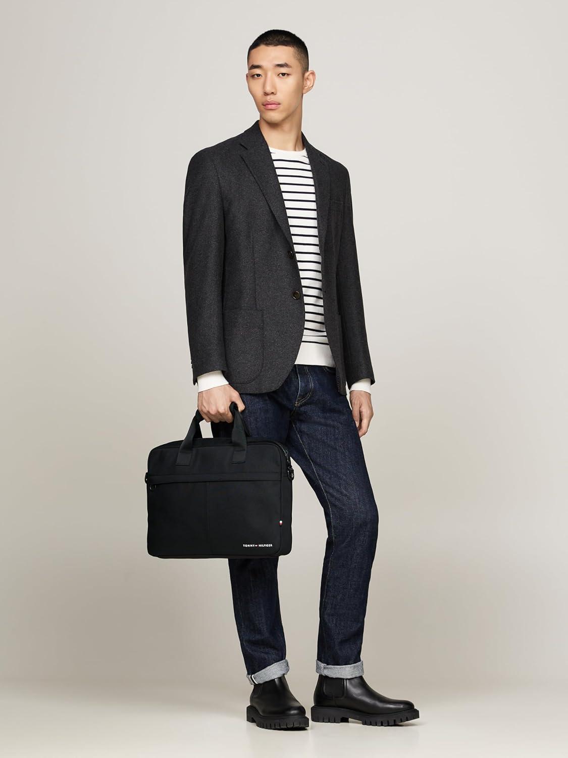 imageTommy Hilfiger mens Element Laptop BagBlack