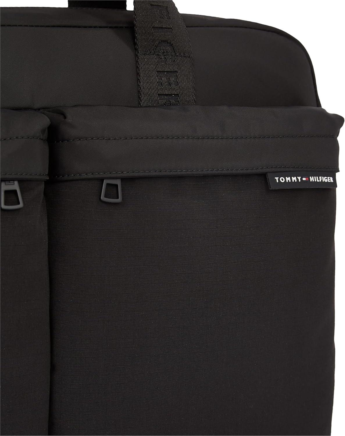 imageTommy Hilfiger mens Element Laptop BagBlack Repreve