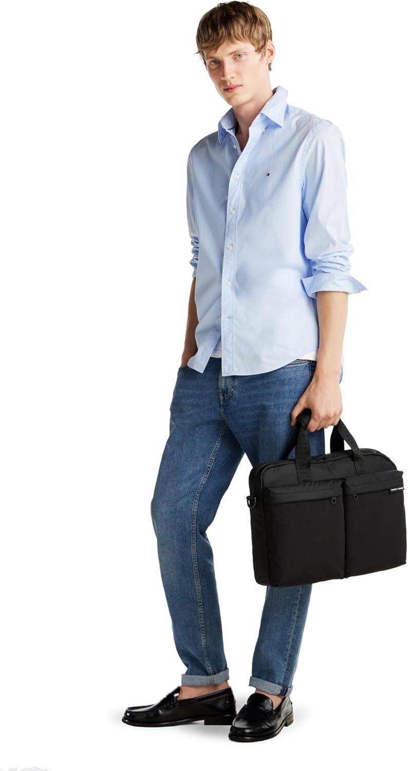imageTommy Hilfiger mens Element Laptop BagBlack Repreve