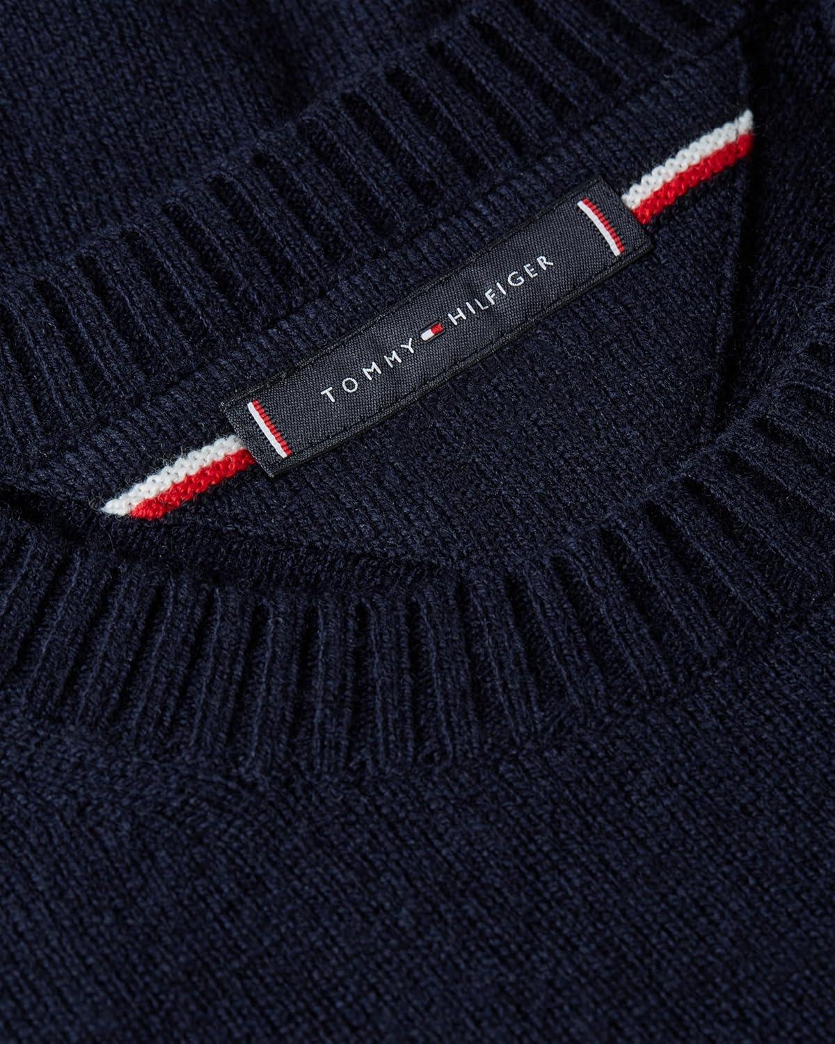 imageTommy Hilfiger mens Lambswool Crewneck Sweater PulloverDesert Sky