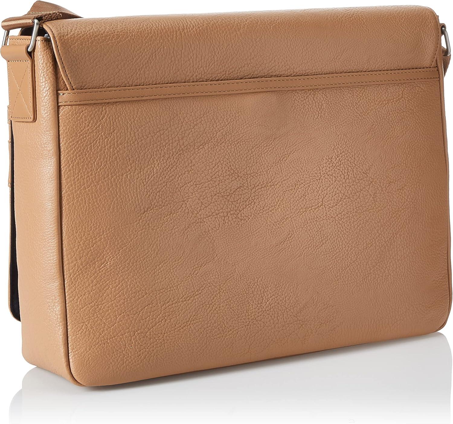 imageTommy Hilfiger mens Leo Messenger BagBasket Brown