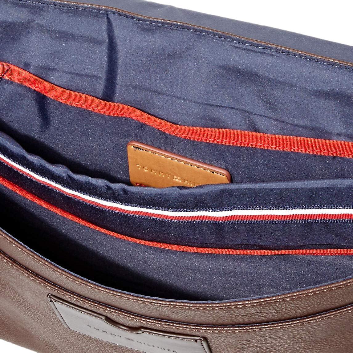 imageTommy Hilfiger mens Leo Messenger BagDark Chocolate
