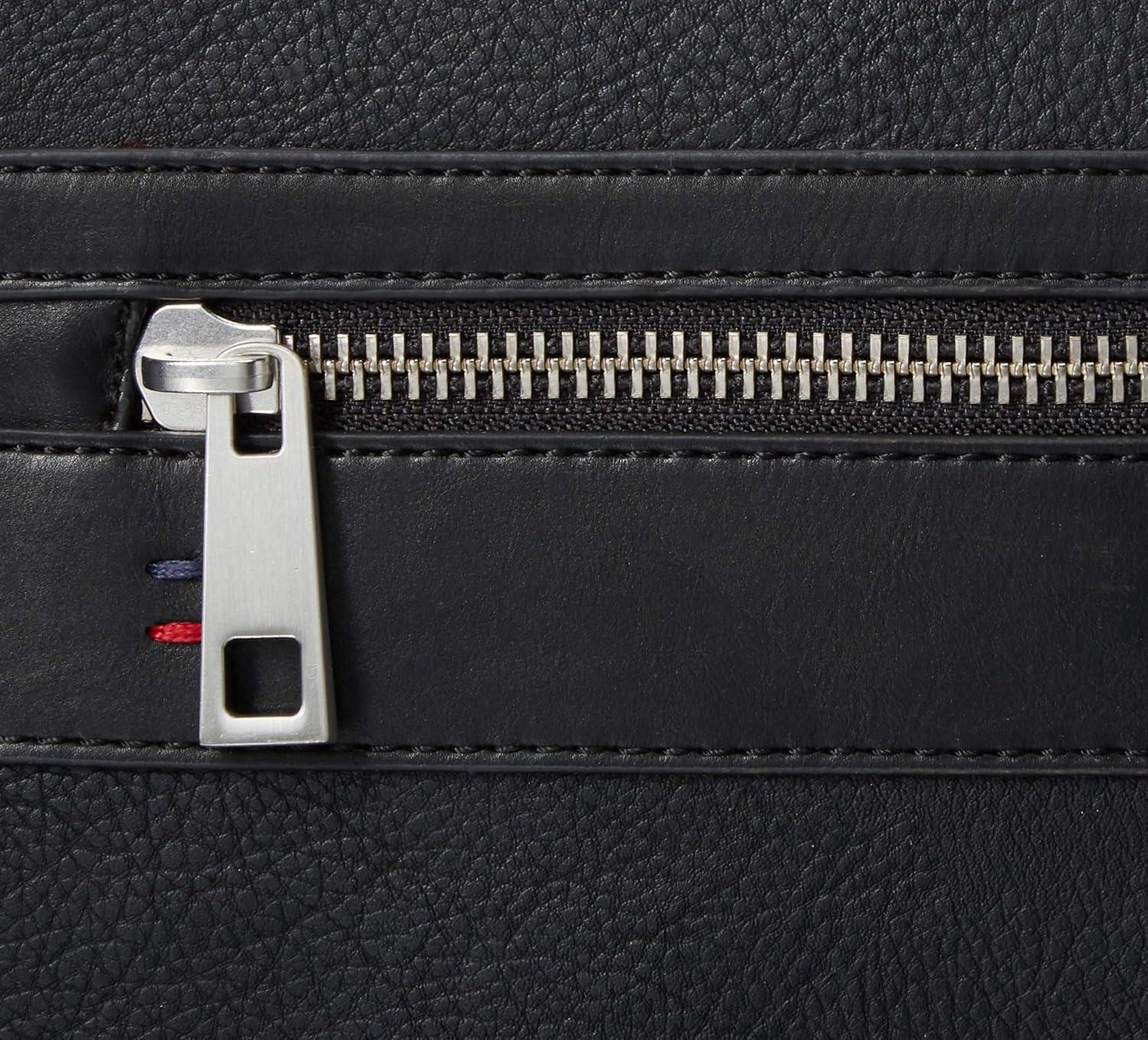 imageTommy Hilfiger mens Leo Messenger BagPebble Black