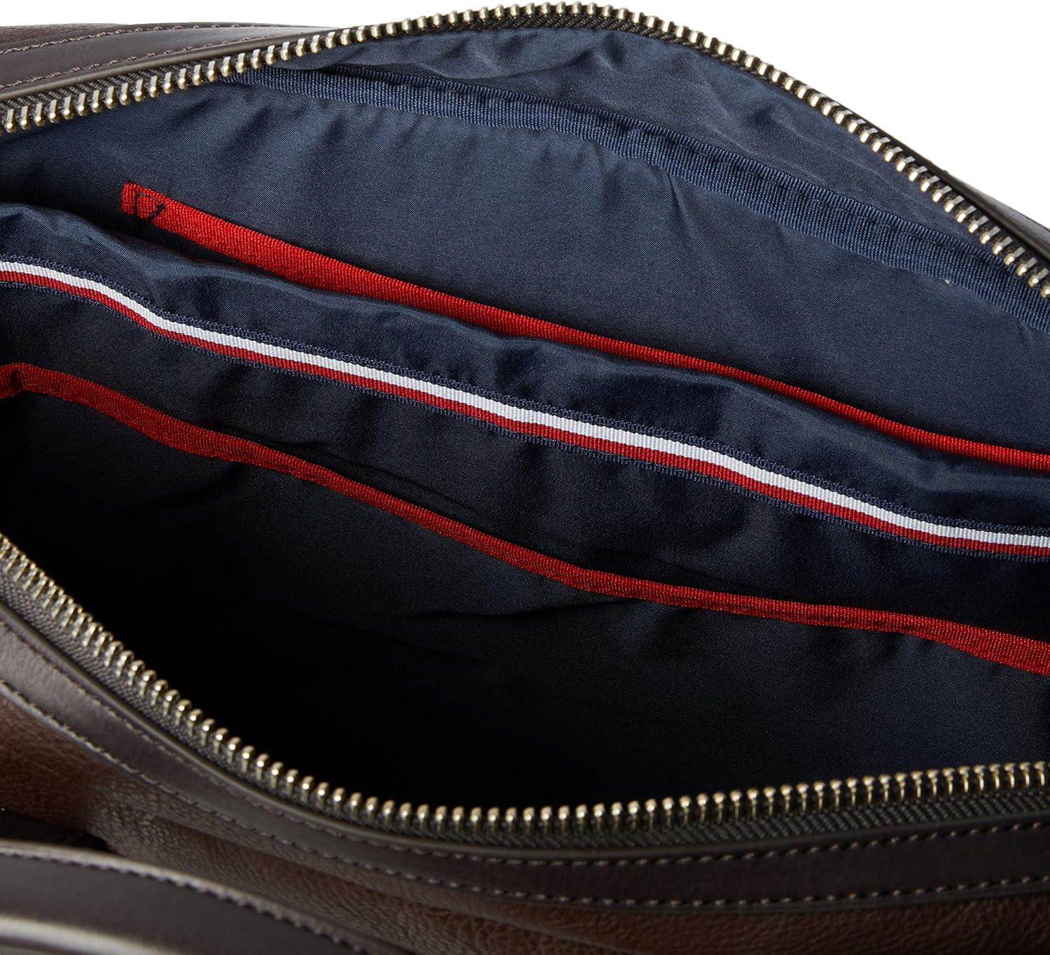 imageTommy Hilfiger mens LeobriefcaseppuDark Chocolate