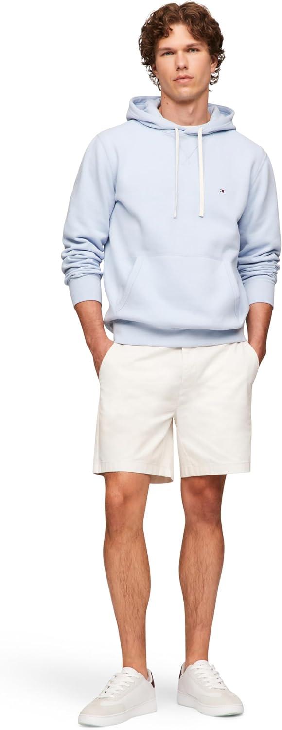 imageTommy Hilfiger mens Medium Weight Solid Fleece Hoodie Sweatshirt Also Available in Big ampamp TallBreezy Blue