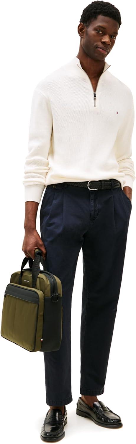 imageTommy Hilfiger mens Repreve Work Bag With Laptop Sleeve and Adjustable StrapArmy Green