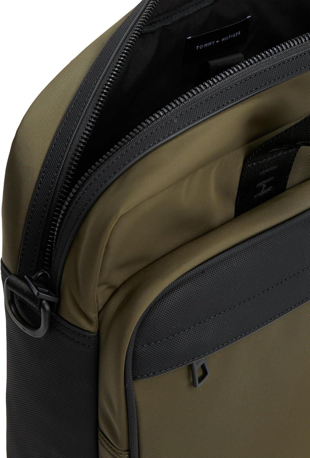 imageTommy Hilfiger mens Repreve Work Bag With Laptop Sleeve and Adjustable StrapArmy Green