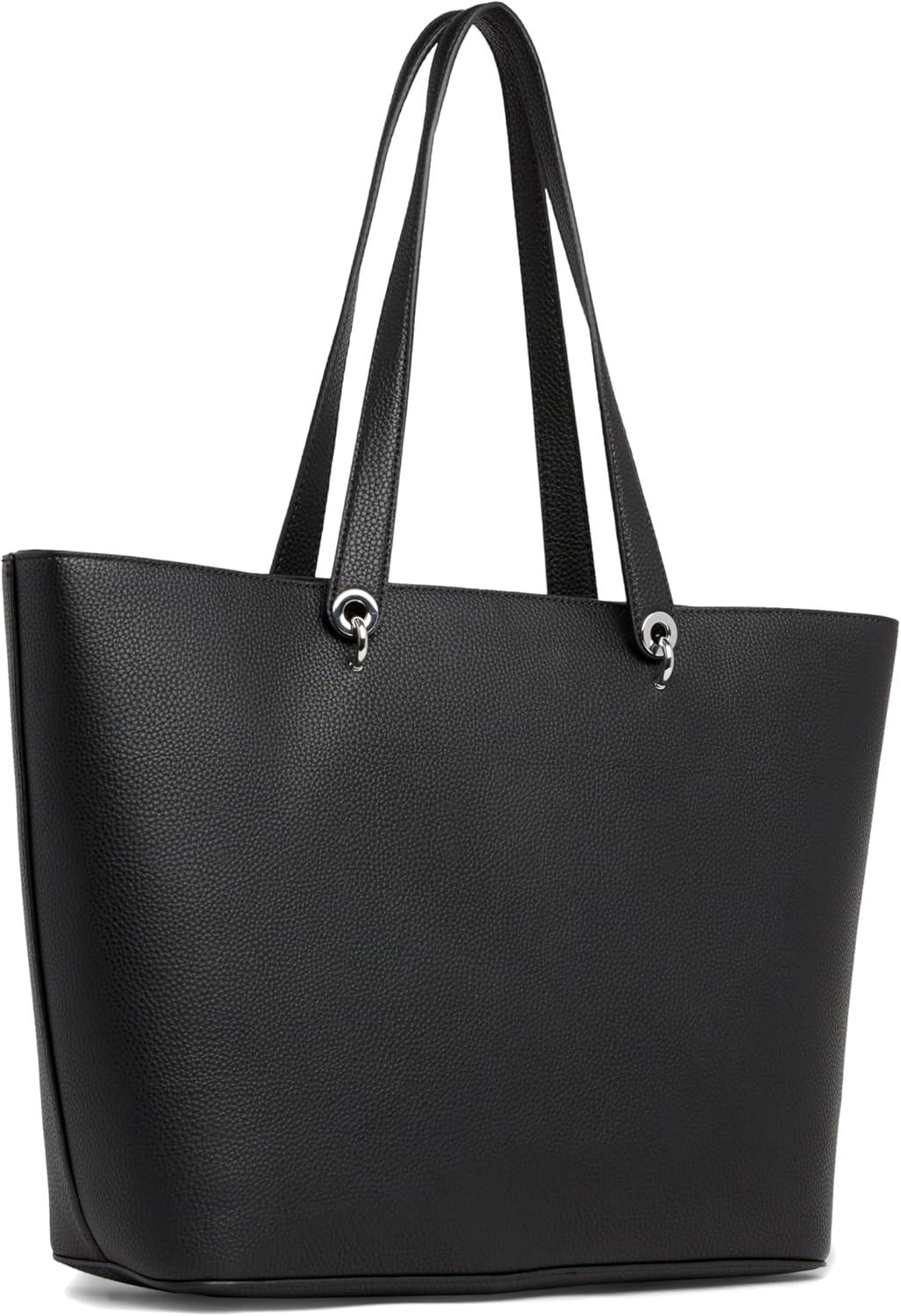 imageTommy Hilfiger womens Emblem Tote Bag With ZipperBlack