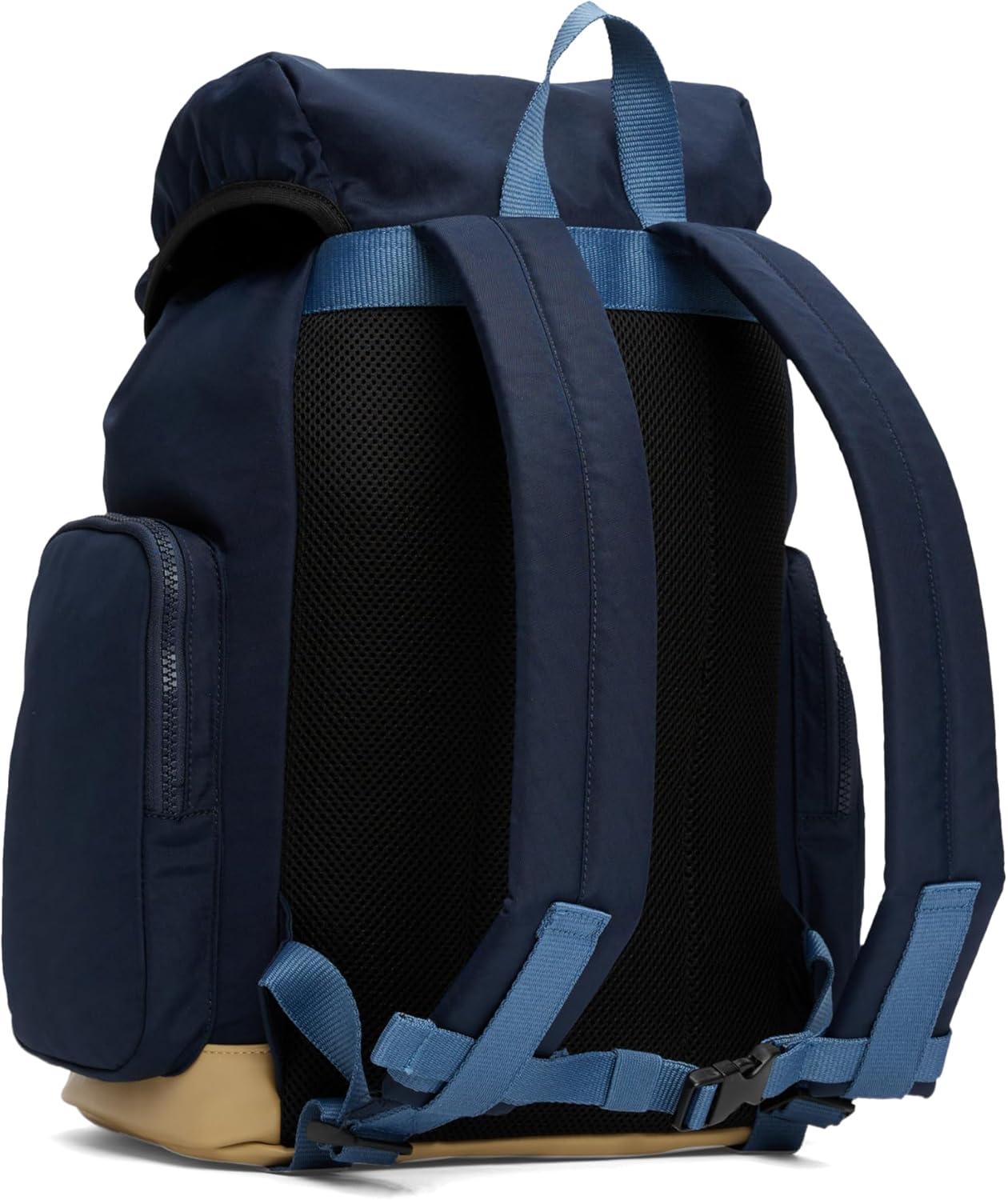 imageTommy Jeans Mens Daily Elevated Flap Backpack BlackDark Night Navy