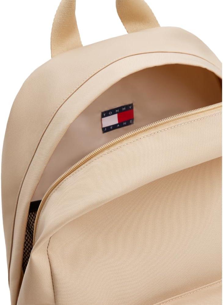 imageTommy Jeans Mens Essential Daily Dome Backpack MYSTIC PEBBLE One SizeGentle Gold