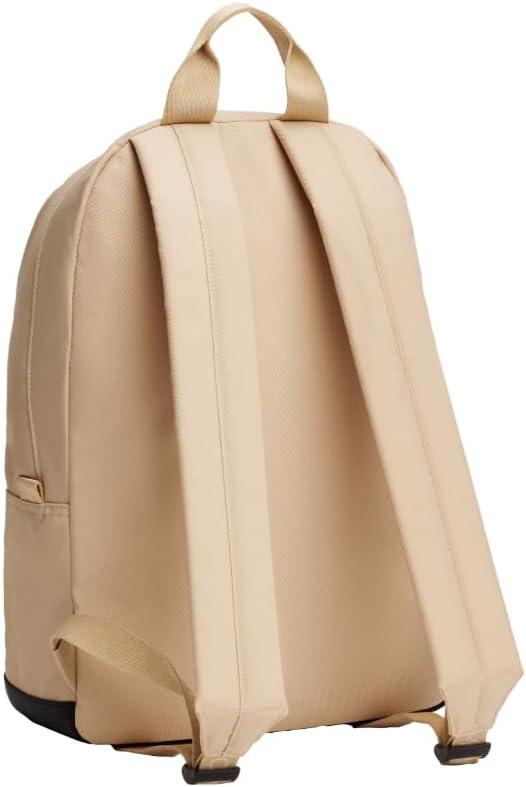 imageTommy Jeans Mens Essential Daily Dome Backpack MYSTIC PEBBLE One SizeGentle Gold