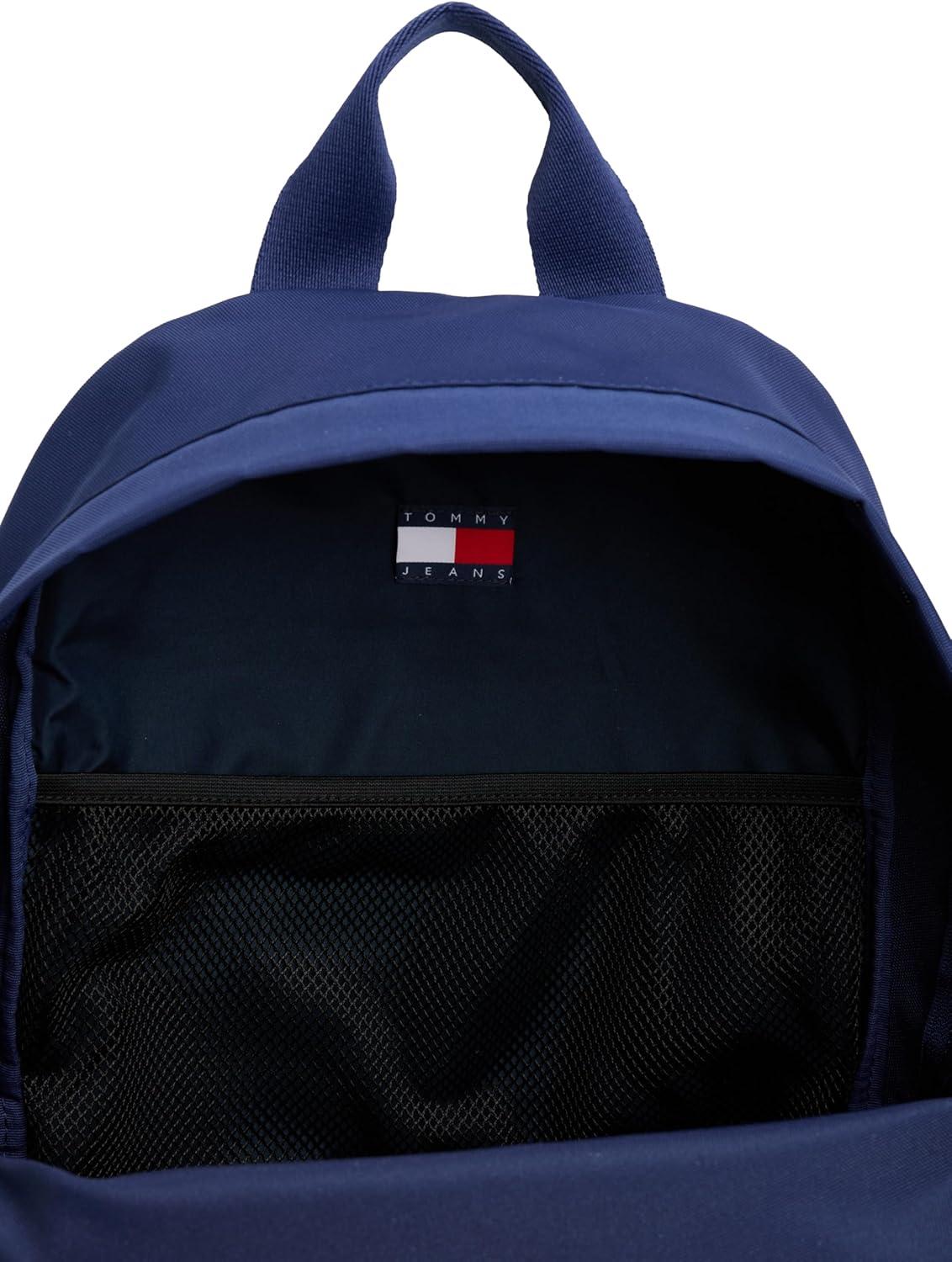 imageTommy Jeans Mens Essential Daily Dome Backpack MYSTIC PEBBLE One SizeVelvet Blue