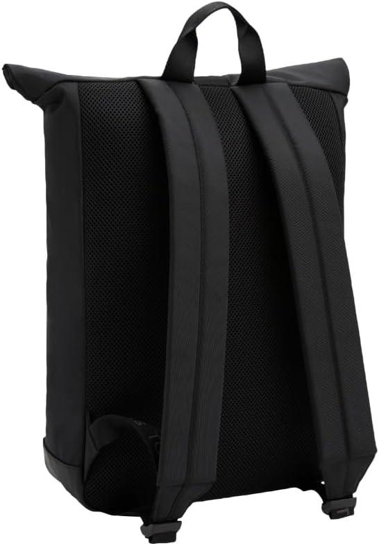 imageTommy Jeans Mens Essential Daily Rolltop Backpack Pewter GreenBlack
