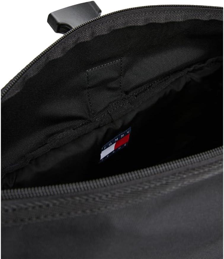 imageTommy Jeans Mens Essential Daily Rolltop Backpack Pewter GreenBlack
