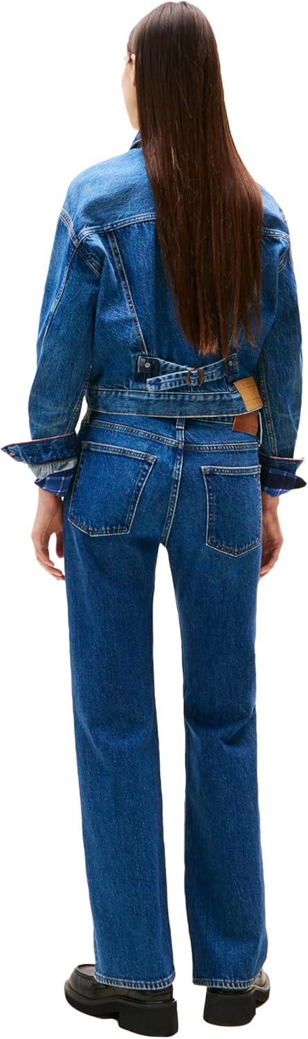 imageTommy Jeans Womens Cleo Mid Rise Bootcut JeansDenim Dark