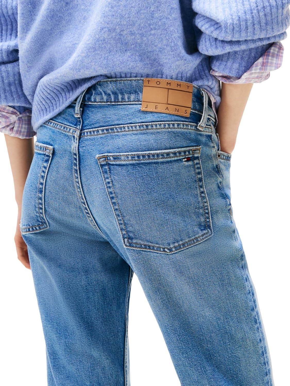 imageTommy Jeans Womens Cleo Mid Rise Bootcut JeansDenim Medium