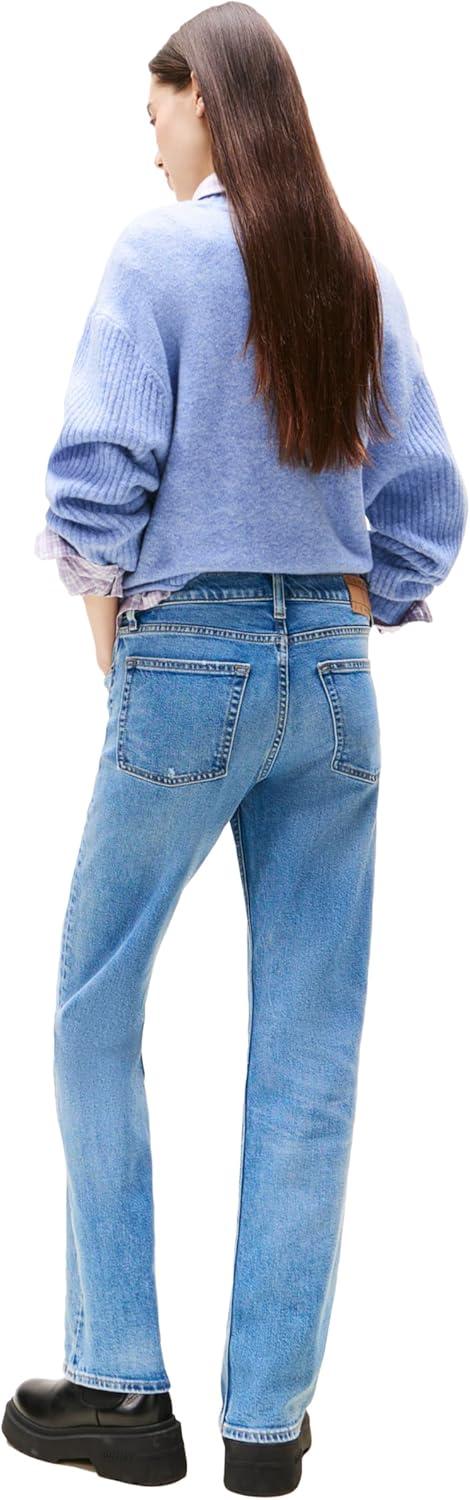 imageTommy Jeans Womens Cleo Mid Rise Bootcut JeansDenim Medium