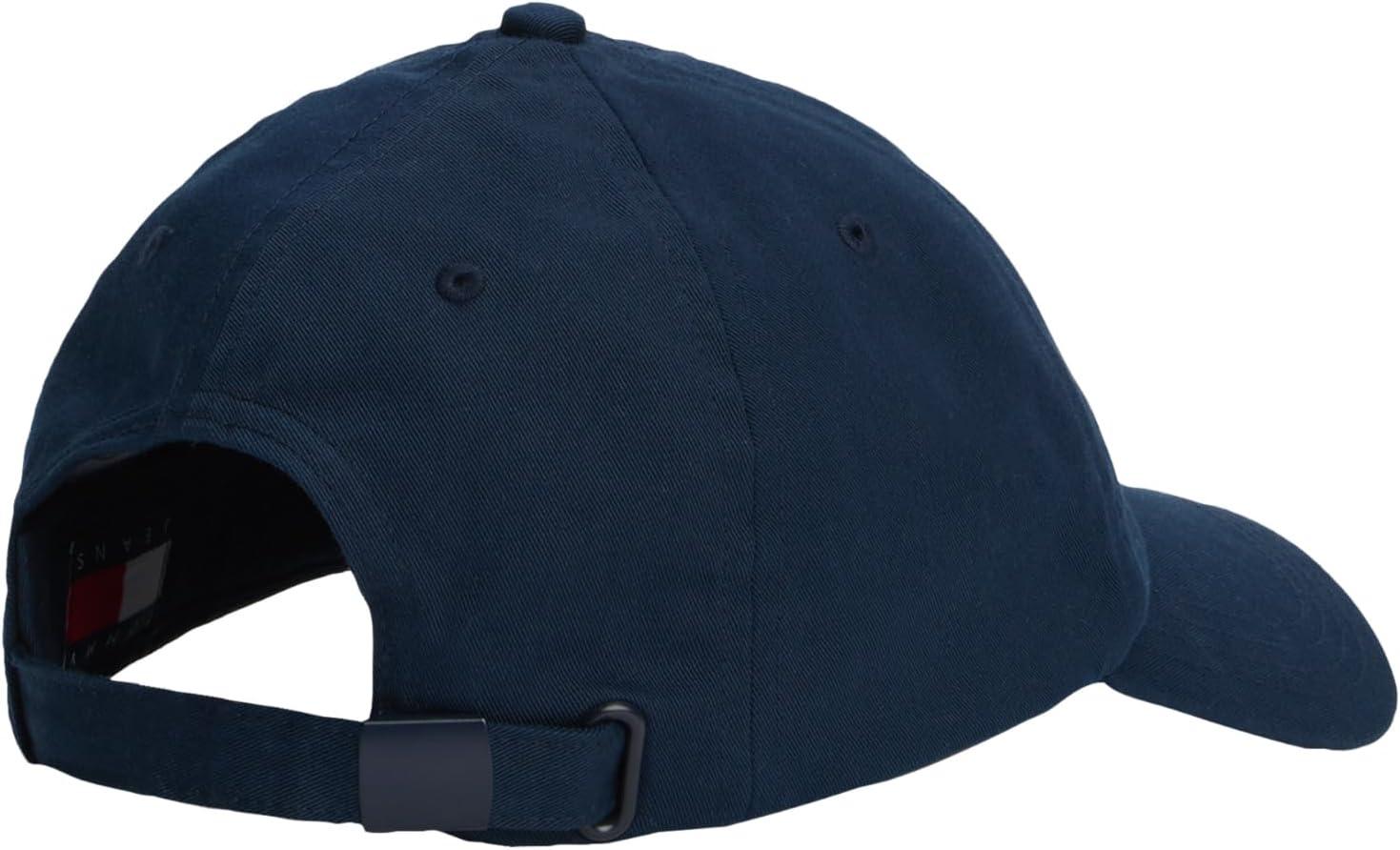 imageTommy Jeans Womens Tommy Jeans Hats for Women Cotton Logo Adjustable Baseball CapDark Night Navy