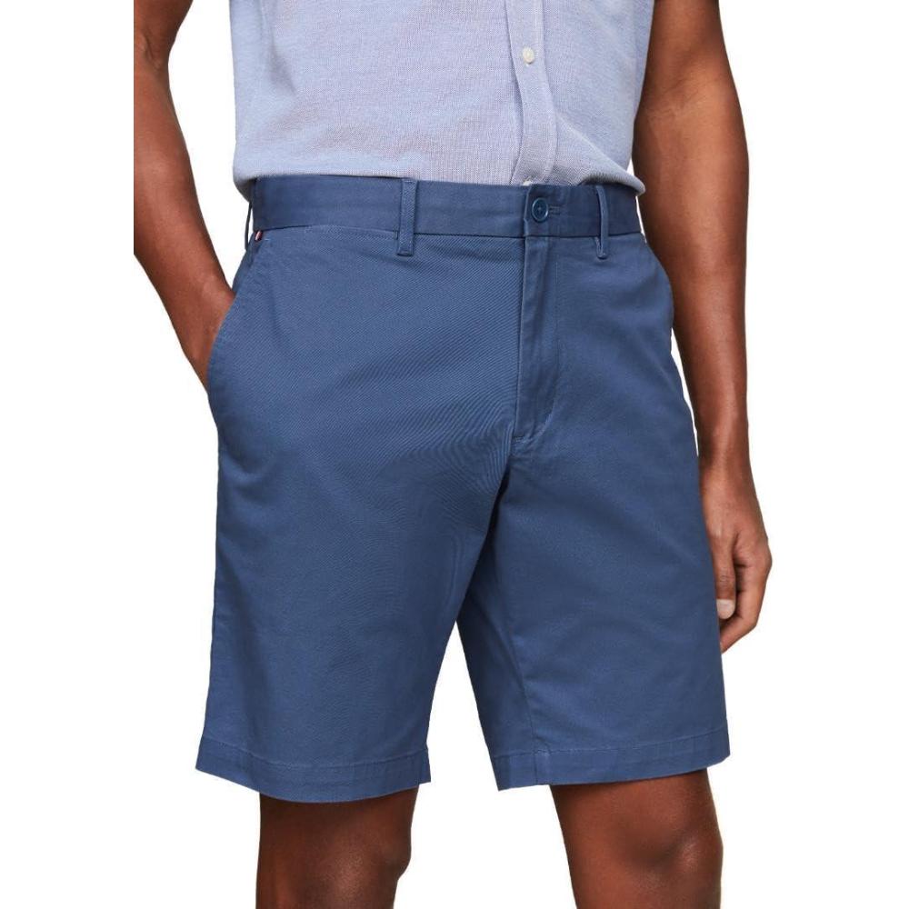 imageTommy Hilfiger Mens Casual Cotton Shorts 9 Inch with Stretch Also Available in Big and TallAegean Sea