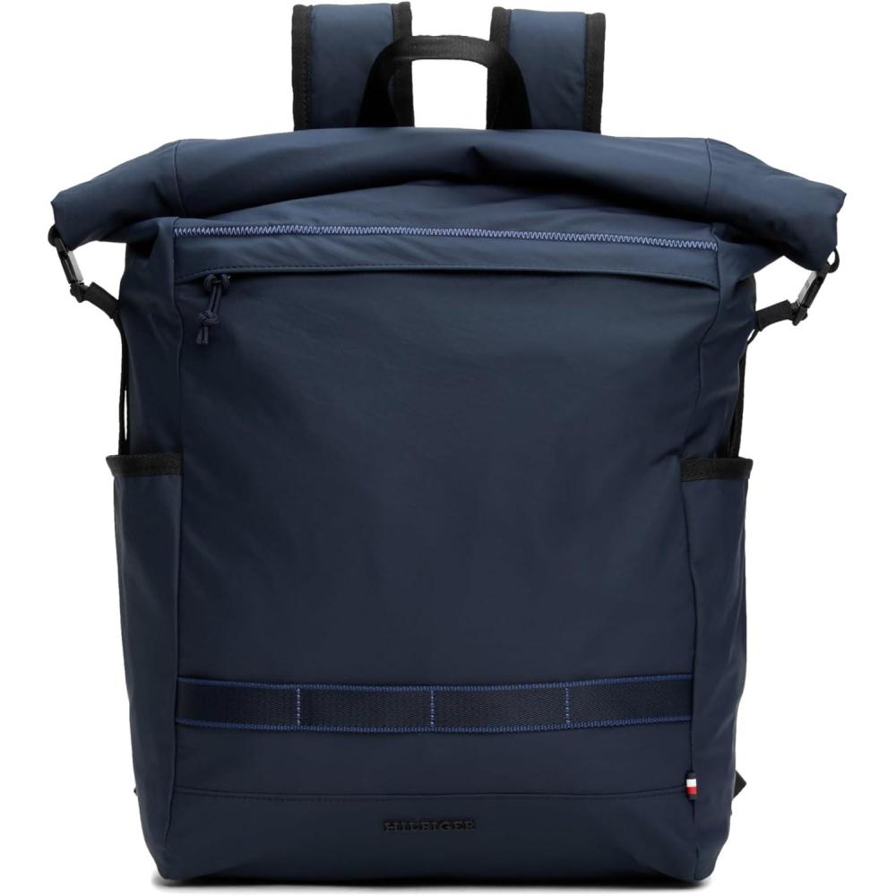 imageTommy Hilfiger Mens Colour Rolltop Backpack Space Blue