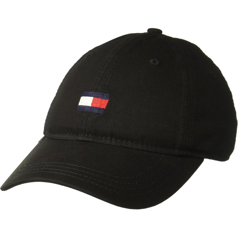 imageTommy Hilfiger Mens Cotton Ardin Adjustable Baseball CapBlack